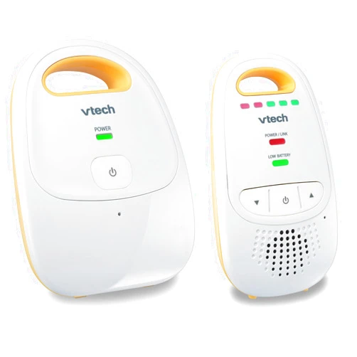 VTech Upgraded Audio Baby Monitor with Rechargeable Battery, Long Range, and Crystal-Clear Sound
