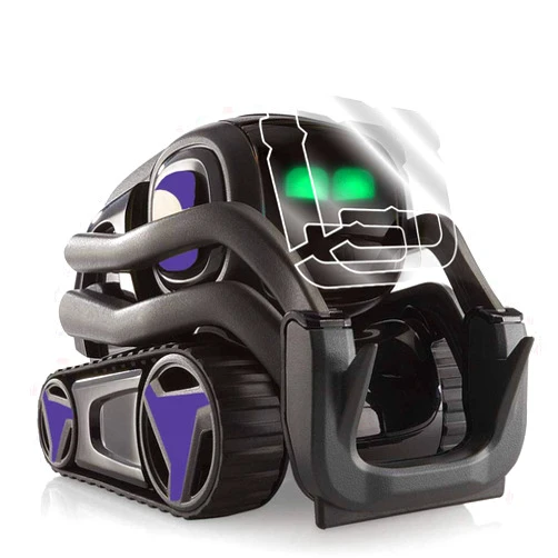 IPG for Vector Robot Face Screen Guard Decoration KIT Protector from Unexpected Attacks of Kids and Pets.Include Wheels&Body Set 7 Units Decals+2 Units Screen Protector (Lavender)