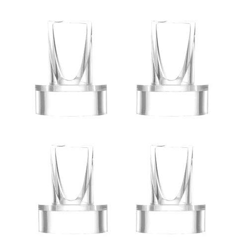 Begical 4 Pc Duckbill Valves Compatible with Momcozy/Tsrete/Padram/Loveoflive/Omfmf Wearable Breastpumps Replace Valves. Replace Momcozy Pump Parts/Accessories. Use with Breast Pumps S9|S10|S12 Clear