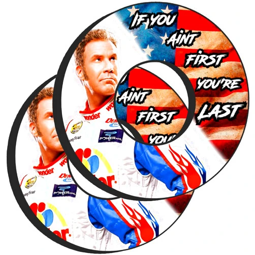 Gripdonuts.com® Premium Dirt Bike Motorcycle BMX Grip Donuts Ricky Bobby