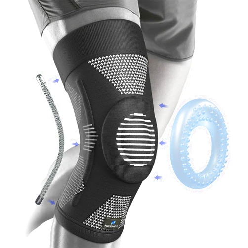 NEENCA Upgraded Thin Knee Brace for Women/Men, Compression Knee Support with Gel Pad & Spring Stabilizers. Knee Sleeve for Meniscus Tear, ACL, PCL, Arthritis, Joint Pain Relief, Runner, Workout, Sport