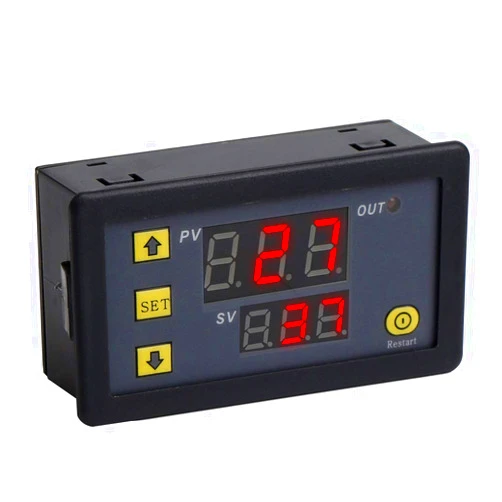 UMLIFE Automotive Digital Timer Relay Board DC 12V 20A 1500W Relay Module with Dual Time Display, Timing Relay Switch ON-Off Control Support Cycle of time Time Delay for Car Vehicle (DC 12V)