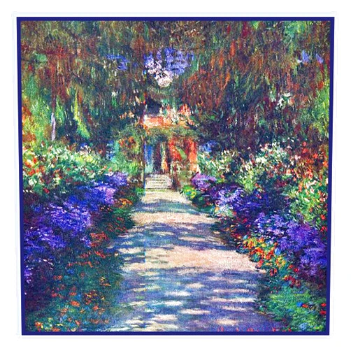 Orenco Originals The Garden Path in Giverny Monet Counted Cross Stitch Pattern