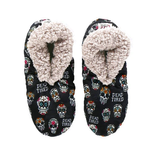 Lazy One Fuzzy Feet Slippers for Women, Cute Fleece-Lined House Slippers, Cute Slipper Socks