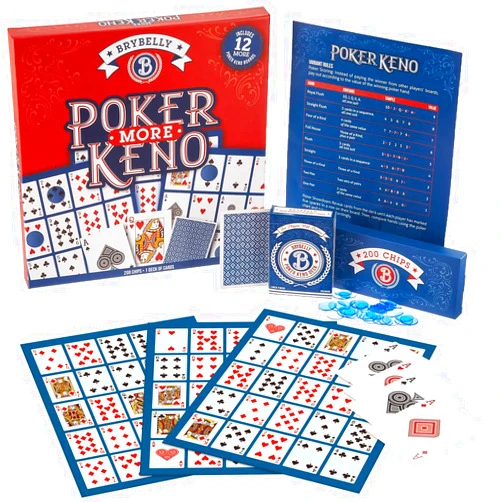 BBG Deluxe More Poker Keno Game Set - Play Up to 24 Players!