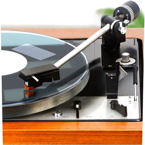 PRO SPIN Clear Acrylic Turntable Mat - Platter Slipmat for 12
