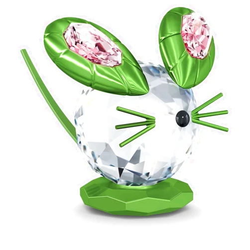 Swarovski Mouse Dulcis Green, Large
