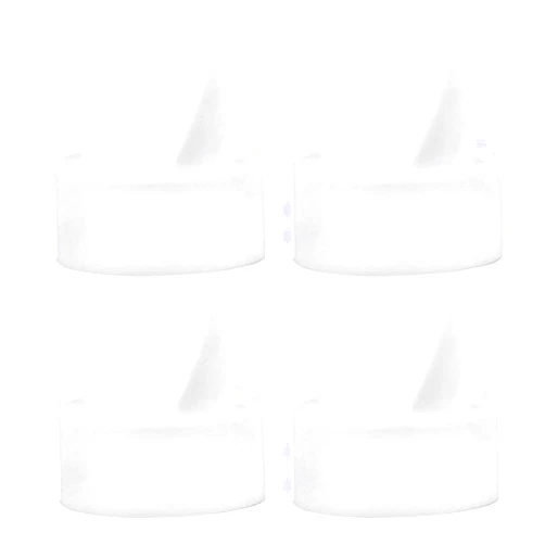 Maymom Valve Compatible with Freemie Closed System Cups, Duckbills or Valves in Freemie Liberty, 4 pc White