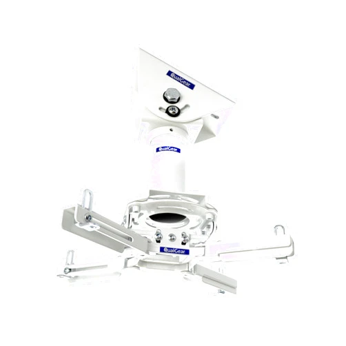 QualGear Pro-AV QG-KIT-VA-3IN-W Projector Mount Kit Accessory Vaulted Ceiling Adapter, 3