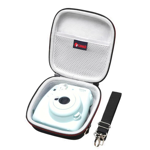XANAD Hard Case for Fujifilm Instax Mini 12 / Mini 11 / Mini 10 / Mini 9 / Mini 8 / Mini 7 and for Fujifilm Instax Mini 99 Instant Camera (with Shoulder Strap)
