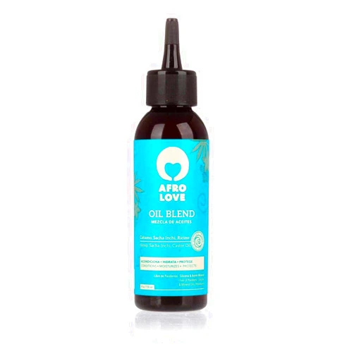 Afro Love Oil Blend Leave-In for Curly Hair, Conditions, Moisturizes and Protects Curls, Parabens-Free, Cruelty-Free