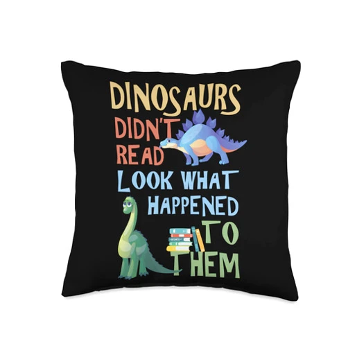 Check out my Reading Shirts Book Lover Throw Pillow, 16x16, Multicolor