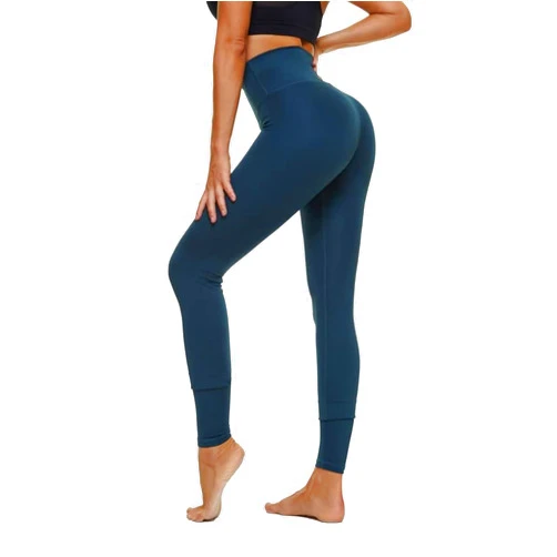 Eghrer High Waist Yoga Pants for Women, Non See Through Workout Leggings, Tummy Control Workout Pants,Pants Without Pockets
