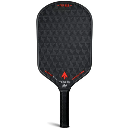 Yotiger Pickleball Paddles, 18K T700 Carbon Fiber Pickleball Paddle with 3D Pattern, 16mm Power Polymer Core, The Elongated Pickleball Rackets Crafted for Ultimate Spin & Consistency