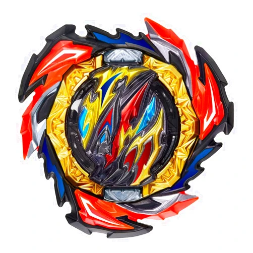 EssTe Battling Tops Burst Dynamite B-191 Dangerous Belial All Might-2 with Right/Left Spin Bey Blades Launcher, Gaming Top Spinning Toy Gift for Boys (B-191-01)