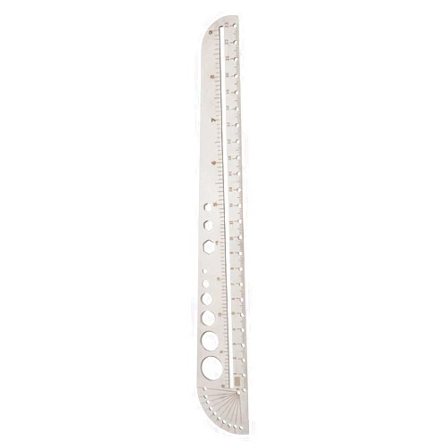 OSALADI 1pc Stainless Steel Scale Angle Measuring Ruler Metric Graduations Ruler Multiuse Tool Metal Engineering Ruler Measuring Straight Ruler Metal Ruler Precision Drawing Ruler Student
