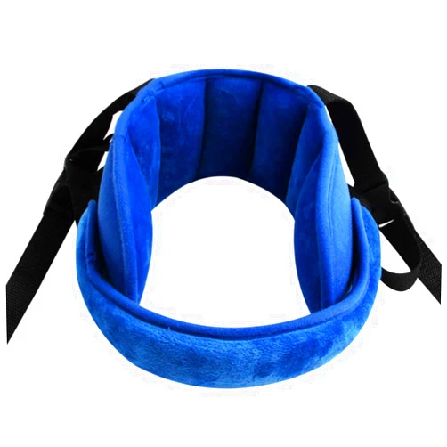 StoHua Adjustable Baby Head Support for Car Seat Soft Neck Relief Fit 1-4 Year-Old Toddlers Blue
