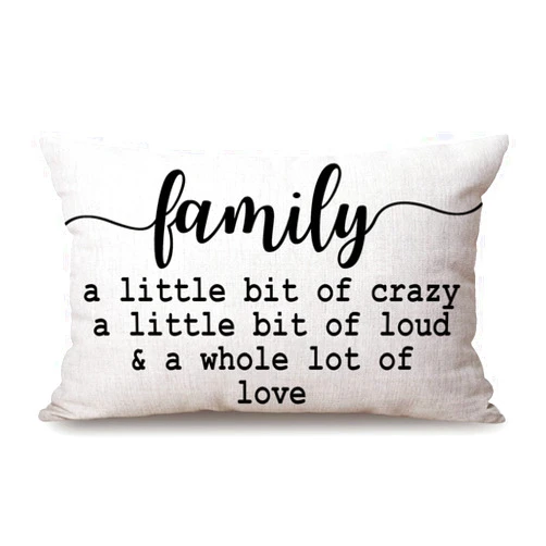 Solekla B08TCCTQGV Family a Little Bit of Crazy a Little Bit of Loud and a Whole lot of Love Rustic
