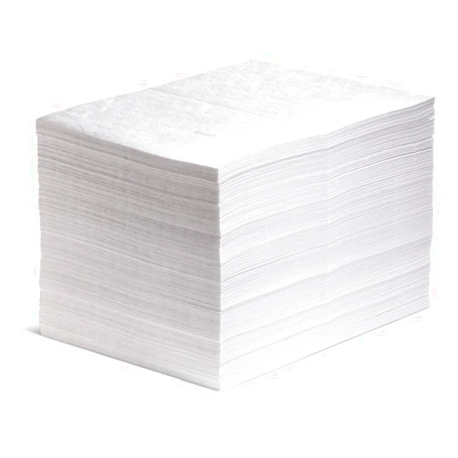 PIG Oil Mat - Oil-Only Absorbent Mat Pad - 200 Pads per Bag - 15
