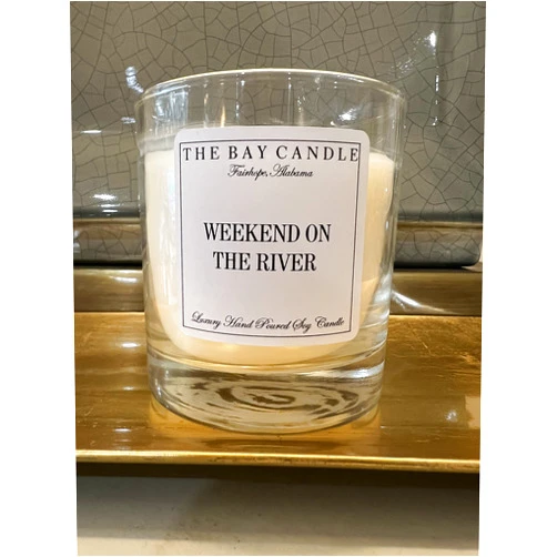 Handmade The Bay Candle Original 11 oz. Soy Wax Candle (Weekend on the River)