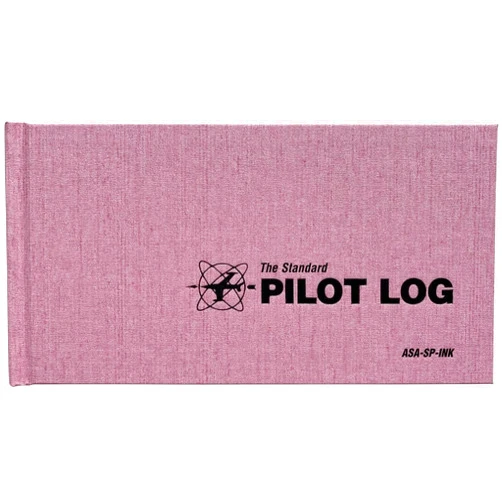 ASA Standard Pilot Log - Pink