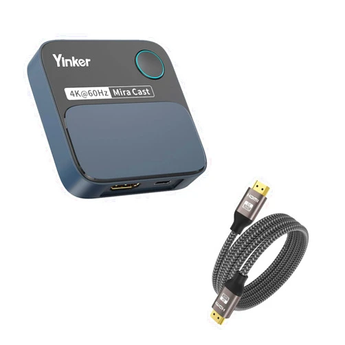 Yinker HDMI Wireless Display Adapter with 8K HDMI Cable