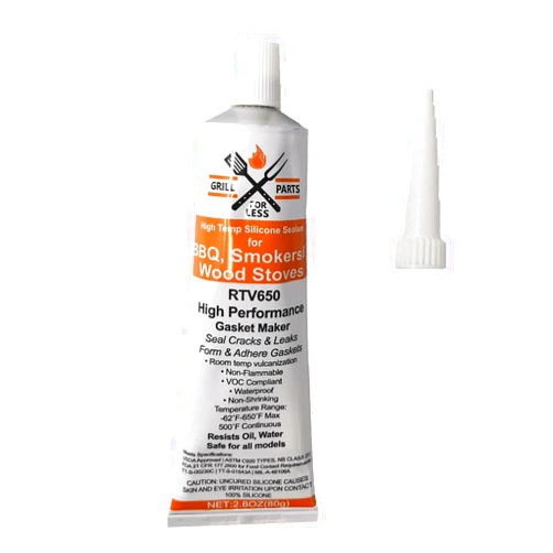 Grill Parts For Less High Temp BBQ Silicone Adhesive by Grill Parts For Less, RTV650-R