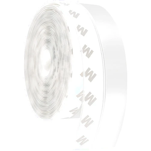 FOCCTS 16 Ft Silicone Weather Stripping, Silicone Sealing Tape for Doors and Windows, Self-Adhesive Weather Stripping Door Seal Strip Transparent Windproof Silicone Sealing Strip
