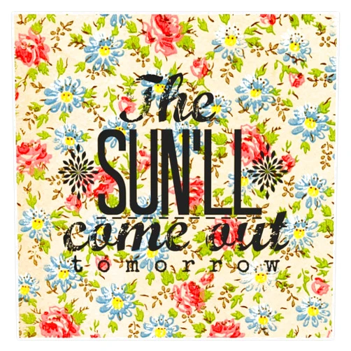 Vision Signs The Sun'll Come Out Tomorrow Bumper Sticker Vinyl Decal 5
