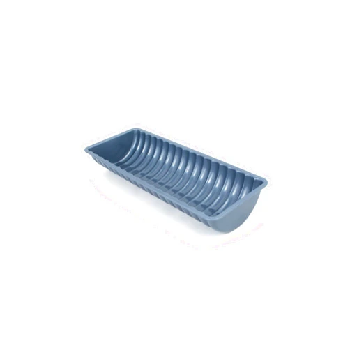 Fox Run Non-Stick Carbon Steel Rehrucken/Almond Cake Loaf Pan, 4.75 x 12.25 x 2, Metallic
