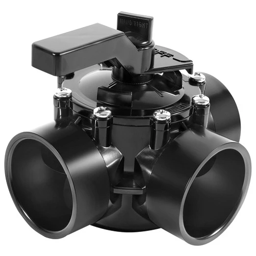 Ussuray 2 Inch 3 Way Positive Non-Lube Diverter Valve Replacement for Jandy 4717 Valve, Used for Pools and Spas