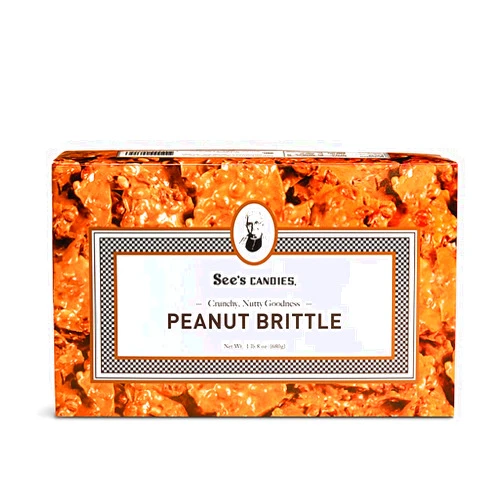 See's Candies Peanut Brittle (1 Pound 8 Ounces)