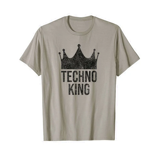 TECHNO KING TECHNOKING ROYAL APPAREL TECHNO KING TECHNOKING ROYAL MAJESTIC TECH CROWN T-Shirt