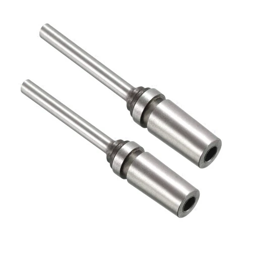 uxcell 5mm Paper Punch Drill, Taper Shank Hollow Bit Tool, for Hole Puncher Punching Machine, 2pcs