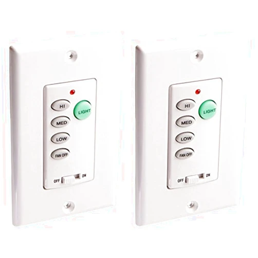 Westinghouse Lighting Westinghouse Wireless Ceiling Fan and Light Wall Control (2 Pack)