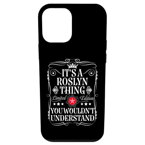 Funny Vintage Roslyn Name T-Shirts And Gifts iPhone 12 mini Roslyn Name Its A Roslyn Thing You Wouldn't Understand Case