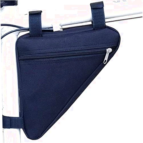 BUBUCAM Bicycle Triangle Bag, Frame Bag Triangle Bag, Bicycle Cycling Storage Triangle Top Tube Front Pouch Saddle Bag for Road and Mountain Bikes