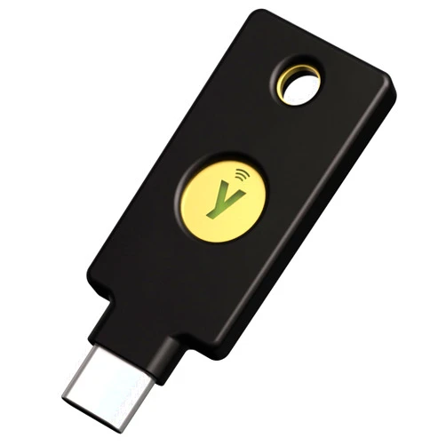 Yubico - YubiKey 5C NFC - Two-Factor authentication (2FA) Security Key, Connect via USB-C or NFC, FIDO Certified - Protect Your Online Accounts