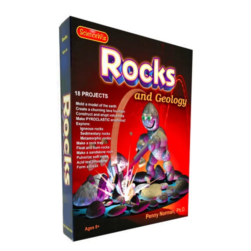 By Penny Norman PhD (Author), Ann Einstein MAT (Editor) Rocks: and Geology (ScienceWiz Book-Kit)