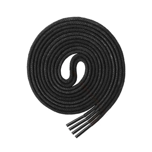 AOMIDI Waxed Round Oxford Shoe Laces for Dress Shoes Chukka Boots 3 Pairs