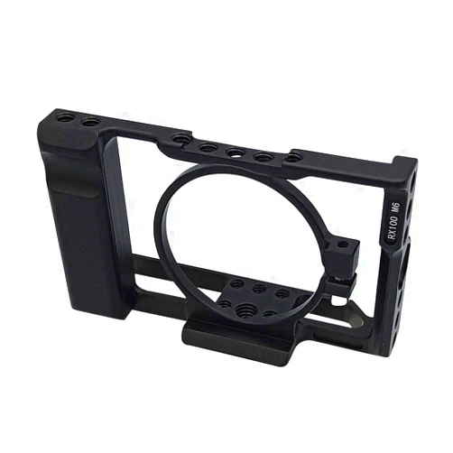 FUGASUN RX100 M6 Camera Cage,M6 Camera Case for Sony DSC-RX100 VI(M6) DSLR Camera Case Camera Rig Cold Shoe