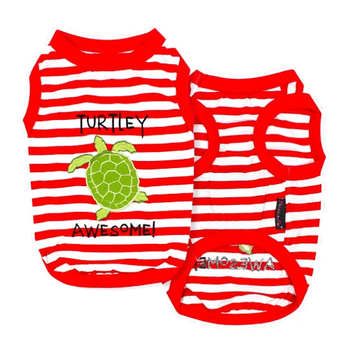 Parisian Pet Turtle Tee Dog Clothes Tee T-Shirt, XS