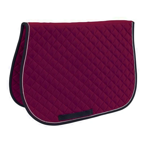 Dover Saddlery Quilted All-Purpose Piped Saddle Pad