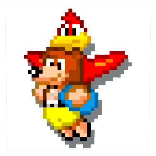 Leyland Designs Banjo Bear and Kazooie Bird Repeat Bumper Sticker Window Water Bottle Decal 5