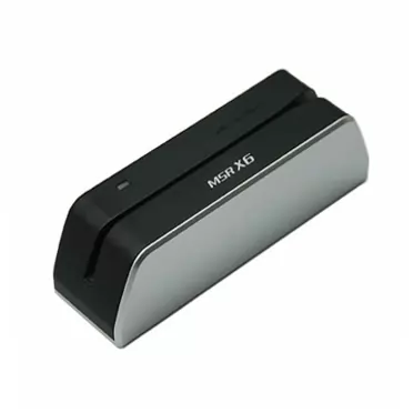 Deftun MSR X6 USB Mag Reader Writer Encoder 3 Tracks Without Bluetooth for Computer