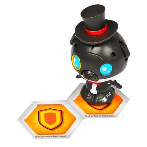 Bakugan 2021 Darkus Cosplay Magician Cubbo 2-inch Core Collectible Figure and Trading Cards