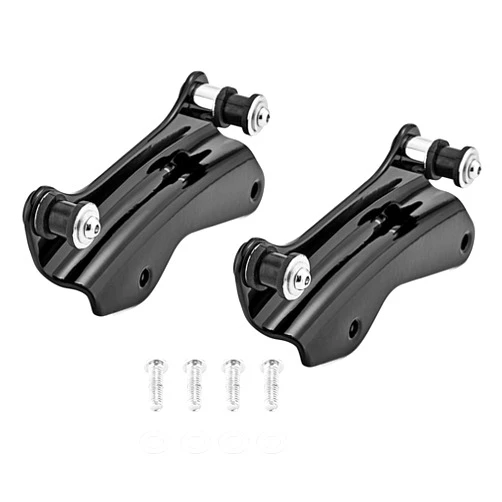 Mofun Quick Release 4 Point Docking Hardware Kit Tour Pack Backrest Docking Kit Compatible with Harley Touring Road King Street Road Electra Glide 2014-2024,Black