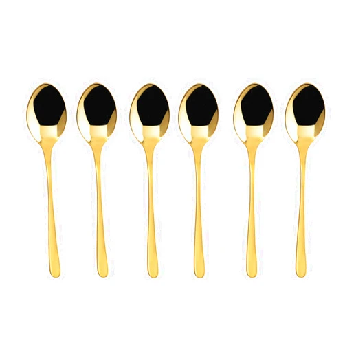 Sambonet 6 coffee spoons Taste Gold PVD 52553G37