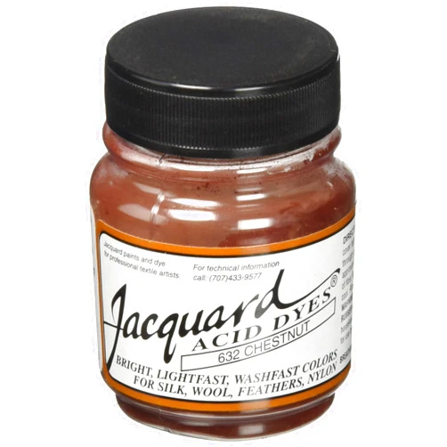 Jacquard Acid Dyes .5oz, Chestnut (102853)