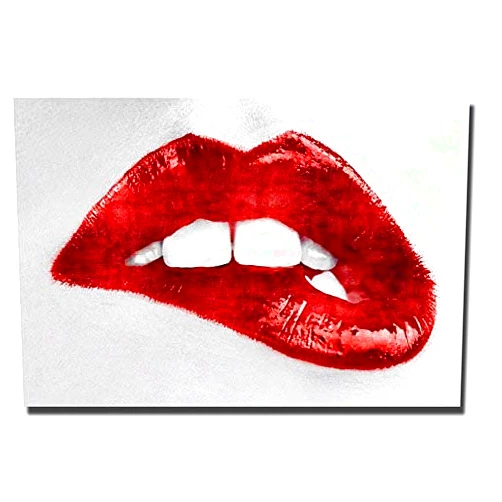 Artistic Home Gallery Luscious Red by Sarah McGuire Premium Gallery-Wrapped Canvas Giclee Art (16 in x 24 in, Ready to Hang)